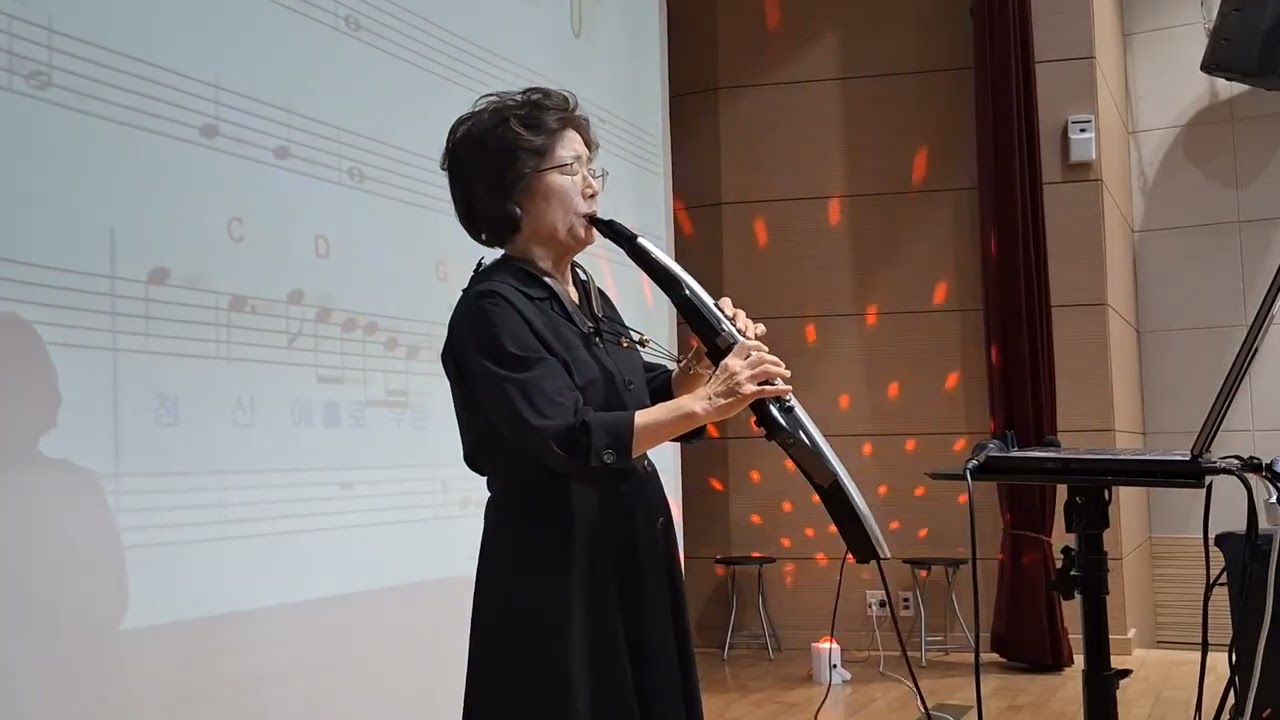 청주의료원 봉사연주 현장